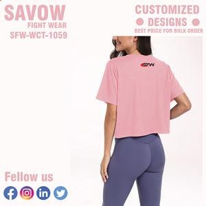 Top Deportivo Corto para Mujer, Transpirable, de Secado Rápido, con Tela Elástica que Absorbe la Humedad, Sin Mangas, Corte Regular, Cómodo para Correr, Entrenamiento, Yoga - Product Image 2