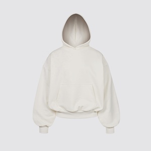 Sweat à capuche surdimensionné avec impression de logo personnalisé pour homme, 100% coton, respirant, écologique, sweat à capuche en polaire, streetwear décontracté - Product Image 2