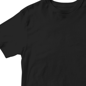 T-shirt uni noir pour homme Reklo Industries, 100% coton, col rond, coupe classique, logo personnalisé, OEM, vente en gros, vêtements décontractés - Product Image 6