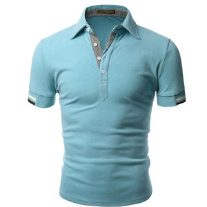 Chemises d'équitation Slim Fit personnalisées séchage rapide style tendance simple golf sport mode décontractée polo tennis à manches OEM - Product Image 6
