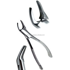 Fórceps de Extracción Dental Manual de Acero Inoxidable, Instrumento de Examen de Raíces, Alicates de Ortodoncia, Esterilizados, Agarre Ergonómico, CE - Product Image 1