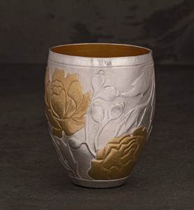 New Selling Brass <b>Metal</b> <b>Tumbler</b> 2 Shades of Color Drinking Water - Product Image 6