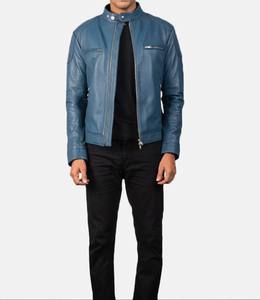 Kivotech-Chaqueta Personalizada de Cuero de Búfalo para Hombre, de Alta Calidad, 100% - Product Image 6