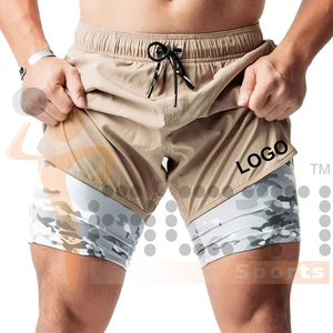 Vêtements de sport 100% Shorts d'entraînement en polyester pour hommes Shorts de basket-ball personnalisés pour hommes au prix de gros - Product Image 4