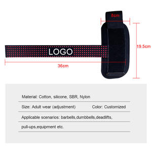 Muñequeras de Soporte para Levantamiento de Pesas, Crossfit, Gimnasio, Entrenamiento, Peso Muerto, Levantamiento de Pesas, Elásticas, Antideslizantes, Forma de 8 - Product Image 2