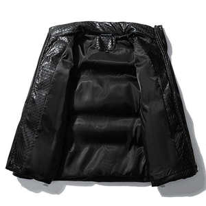 Veste à bulles pour homme, vêtements décontractés de couleur unie, streetwear, nouvelle mode, confortable, respirante, veste d'hiver pour homme, 2025 - Product Image 3