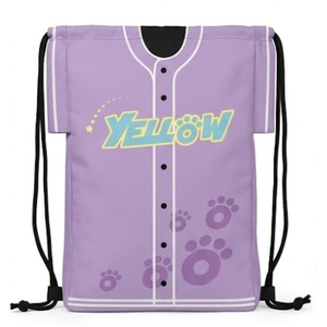 Uniform-Style <b>Drawstring</b> Gym Bag with Custom Logo Large Capacity Oxford and Mesh Lining - Product Image 1