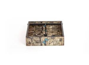 Recién llegado, servilletero de cerámica antiguo, Decoración de mesa de restaurante de Metal elegante para bodas - Product Image 4