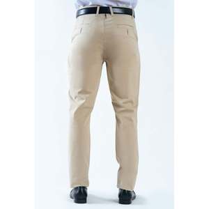 Pantalones Chinos de Algodón ALTILDE para Hombre con Logotipo Personalizado, 100% Algodón con Spandex, Corte Recto, Tela Oxford, Lavado de Color, Decoración con Cremallera - Product Image 2