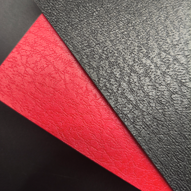 Wholesale Crocodile Embossed Black Leather Specialty Paper Grain Texture for Packaging and Gift Packaging