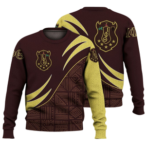 Iota phi theta Greek Life APPAREL เสื้อสเวตเตอร์ถักลาย1963, เสื้อกันหนาวอะคริลิคแบบสวมหัวเสื้อผ้าแนวกรีกสำหรับฤดูหนาว - Product Image 1
