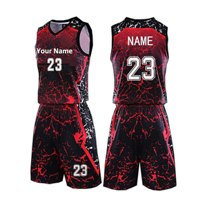 Vente flash, personnalisation de tenue de basket-ball, nouveaux styles, uniforme de basket-ball pour hommes à séchage rapide - Product Image 2