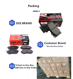 Suku Cadang Otomotif Sistem Rem Kampas Rem Cakram Keramik Pastilla De Freno untuk Mobil Toyota - Product Image 6