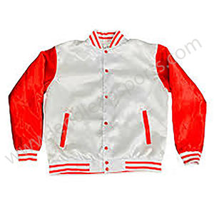 Chaqueta Varsity Vintage de Lana para Hombre, con Cuello Alto Personalizado, Logotipo Frontal, de Invierno, de Secado Rápido - Product Image 3