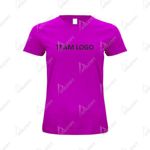 Camiseta de Fútbol Femenina de Color Sólido con Logotipo y Números Personalizados, Ideal para Equipos de Fútbol, Ropa Deportiva para Entrenamiento y Día de Partido. - Product Image 3