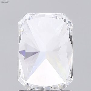 Diamante cultivado en laboratorio de corte radiante de 3,28 CT IGI certificado E Color VS1 Clarity Lab-Stone - Product Image 2