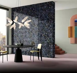 Cubo de hielo azul 60x120cm piedra de lujo mármol porcelana losa azulejos alto brillo suelo pared 20mm calidad Premium para baño moderno - Product Image 6