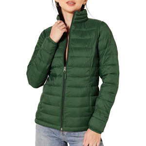 Chaqueta Acolchada Informal para Mujer, Diseño Ligero, Suave y Cálido, para Días Fríos, Aislante, Elegante, Impermeable, de Algodón, para Invierno - Product Image 1