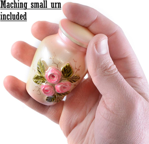 โกศแกะสลักดีสีน้ำเงินรอยัล - Product Image 6