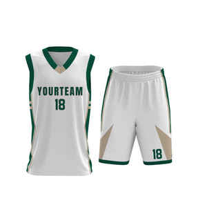 Ensembles privés de basket-ball de haute qualité à séchage rapide pour hommes, uniformes respirants, décontractés, sublimation unie, imprimés grande taille - Product Image 4
