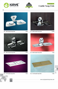 Jabonera doble de acero inoxidable, bandeja de ducha de baño montada en la pared, jabonera de doble capa a prueba de herrumbre, organizador para el hogar - Product Image 4