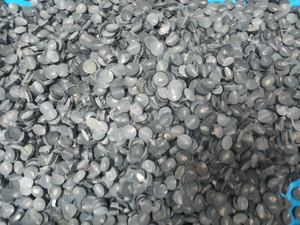 Botones de cuerno de búfalo negro natural de fabricante indio 12mm uso artesanal y decorativo para prendas y manualidades - Product Image 6