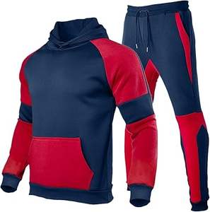 Chándal de 2 piezas personalizado de alta calidad para hombre, Conjunto de jogging de manga larga, sudadera, pantalones, venta al por mayor, barato personalizado para la temporada de invierno - Product Image 5
