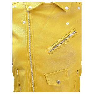 Chaquetas de cuero personalizadas para mujer, chaqueta de cuero auténtico de alta calidad, profesional, de talla grande - Product Image 3