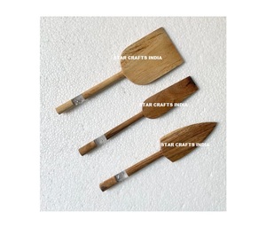 Elegante juego de vajilla con mango de grano de madera, acero inoxidable de seguridad alimentaria, combinación de vajilla occidental simple de moda - Product Image 6