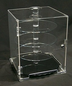 2025 Modern 2025 <b>Glass</b> Display Showcases: Trendy Transparent Cabinets for Cosmetic Storage and Organization - Product Image 4