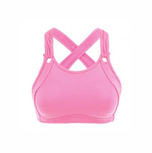 Soutien-gorge de sport pour femmes, respirant, antibactérien, écologique, haute élasticité, avec logo personnalisé imprimé, vente en gros, haute qualité - Product Image 4