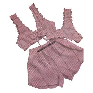 Conjunto de Lencería de Verano 2026, Shorts, Brasier y Panty, Conjunto de 3 Piezas, Ropa de Dormir Sexy para Mujer - Product Image 2