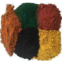 Oxyde de fer rouge S130 couleur asphalte terrazzo sol peinture plastique caoutchouc rouge pigment