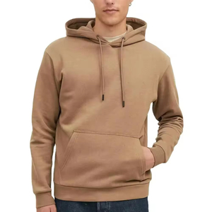 Sweat à capuche d'hiver pour hommes 100% coton personnalisable à manches longues sweat à capuche décontracté extérieur qualité supérieure conception de poche graphique - Product Image 1