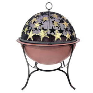 กองไฟโลหะทนทานและความร้อนกลางแจ้งแบบพกพาเหมาะสำหรับงานสังสรรค์ในสวนและกลางแจ้ง - Product Image 4