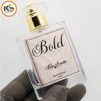 Étiquettes personnalisées en PVC mat pour flacons de parfum, autocollants imperméables pour parfums avec finition UV pour emballages cosmétiques et de beauté