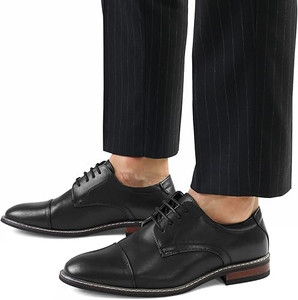 Ensemble de chaussures en cuir noir de qualité supérieure pour hommes, design élégant et semelle durable, chaussures en cuir noir de qualité supérieure pour occasions formelles - Product Image 2