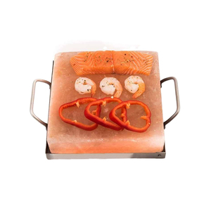Top vente 100% naturel rose Himalaya sel cuisson dalle sculpté Technique cuisine utilisation avec OEM Private Label Salt Rock - Product Image 6