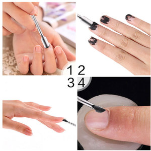 Empujador de uñas de cutícula de acero inoxidable 2025 de último diseño 100% de calidad superior - Product Image 6