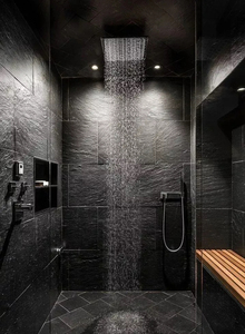 Dalles de marbre gris de Californie naturel poli de haute qualité pour les murs et les sols des cabines de croisière de luxe cinq étoiles - Product Image 2