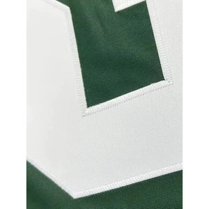 남자 자수 미식 축구 저지 그린 베이 V-넥 맞춤형 이름 및 번호 개인화 된 반팔 패커 셔츠 - Product Image 6