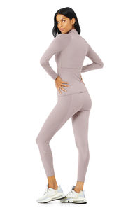 Femmes taille haute 2 pièces Legging ensemble sans manches Fitness solide motif chemise Shorts grande taille Yoga ensembles en gros - Product Image 6