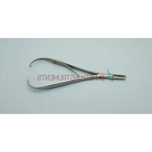 Vente en gros Porte-aiguille orthodontique Mathieu avec serrure 14 cm en acier inoxydable pour orthodontie dentaire Pince de placement élastique Mathieu CE - Product Image 6