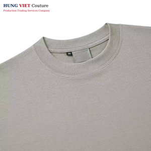 Venta al por mayor 100% poliéster camisetas unisex casual diseño en blanco patrón sólido tejido de punto para resistencia a las manchas transpirabilidad - Product Image 1