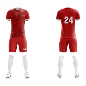 Kits de football personnalisés de haute qualité conçus avec des tissus en polyester de qualité supérieure Maillot de football respirant - Product Image 5