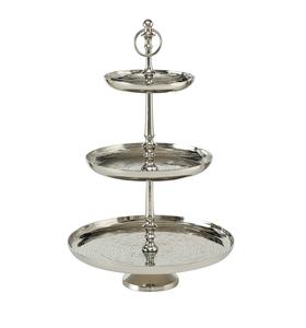 Modern Luxury Style Cake Stand Elegant Wooden <b>Table</b> Top Serving for Hotel Parties Best Design with Durable Metal Material - Product Image 6