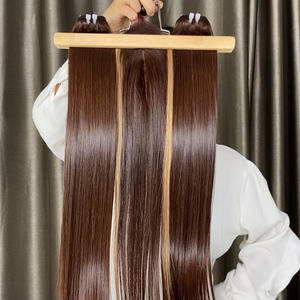 Meilleure qualité vietnamienne Bonestraight trame faisceaux chaud tendance toutes longueurs couleurs prix de gros pour les extensions de cheveux humains - Product Image 1