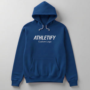 Sudadera con Capucha Básica de Algodón Premium para Hombre, Cómoda y Elegante para Uso Casual con Tacto Suave y Ajuste Perfecto. - Product Image 1