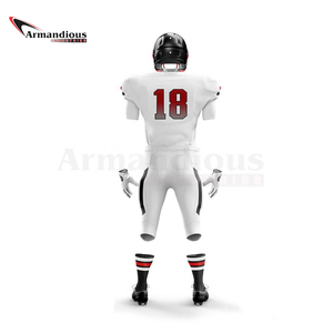 Uniforme de football américain de haute qualité 100% ensemble de maillot imprimé par sublimation numérique en polyester - Product Image 3