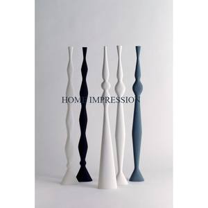 Candelabros de decoración de mesa de Metal pulido dorado de primera calidad de diferentes tamaños para el hogar y el restaurante portavelas de mesa - Product Image 3